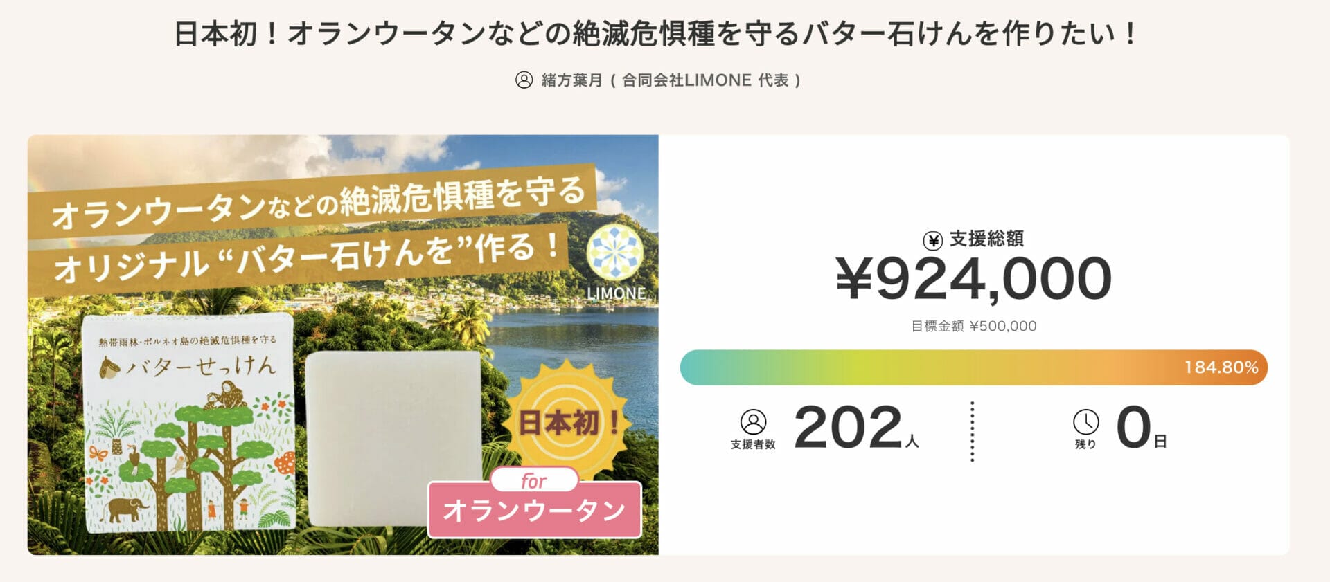 動物クラウドファンディングの成功事例５